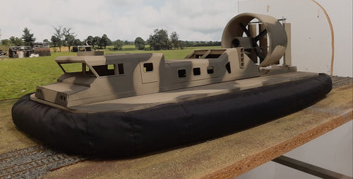 3D printable Griffon military hovercraft